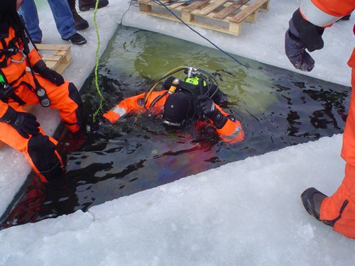ice diving operations trainer, Ice Diving Operations Trainer