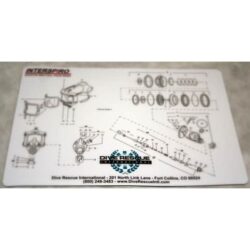 DRI Interspiro Divator FFM Exploded View Mat