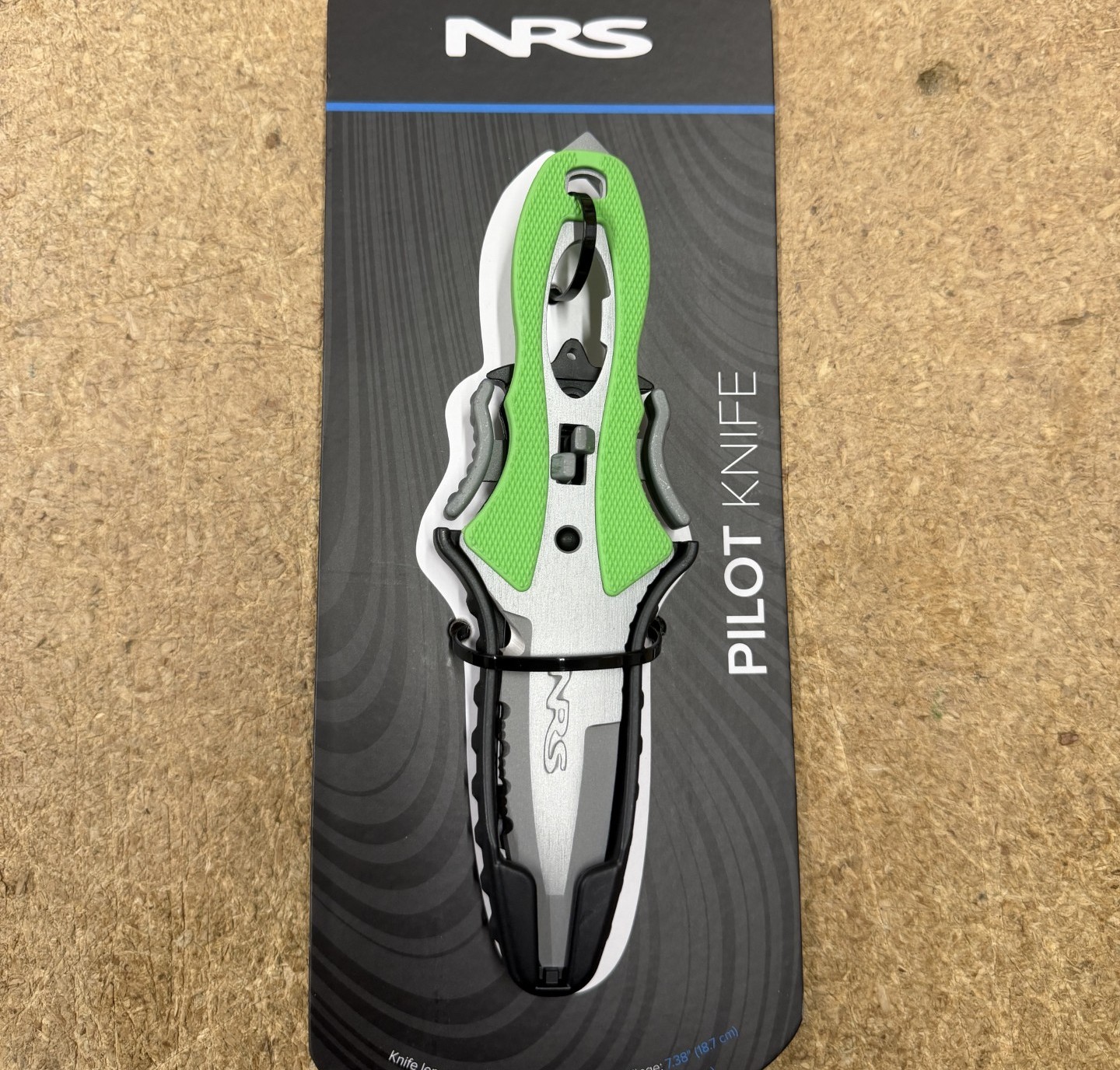 44 NRS Pilot Knife - Green- Closeout - Image 1