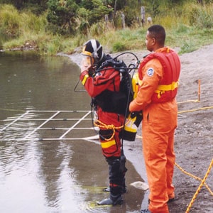 underwater crime scene, Underwater Crime Scene Technician I