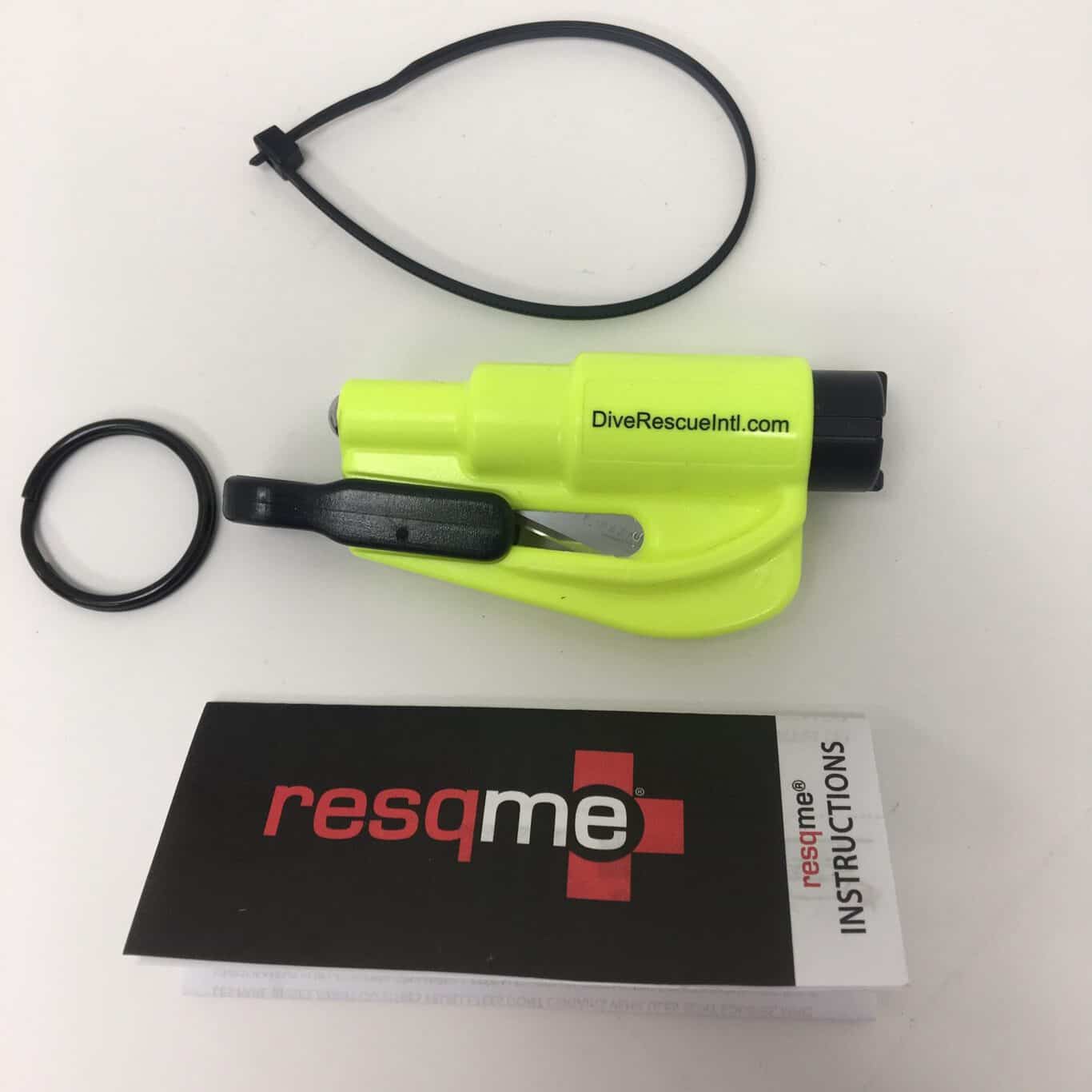 ResQme Key Chain Car Escape Tool Dive Rescue International