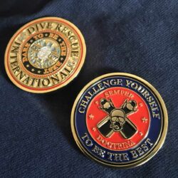 challenge yourself to be the best coin from dive rescue international