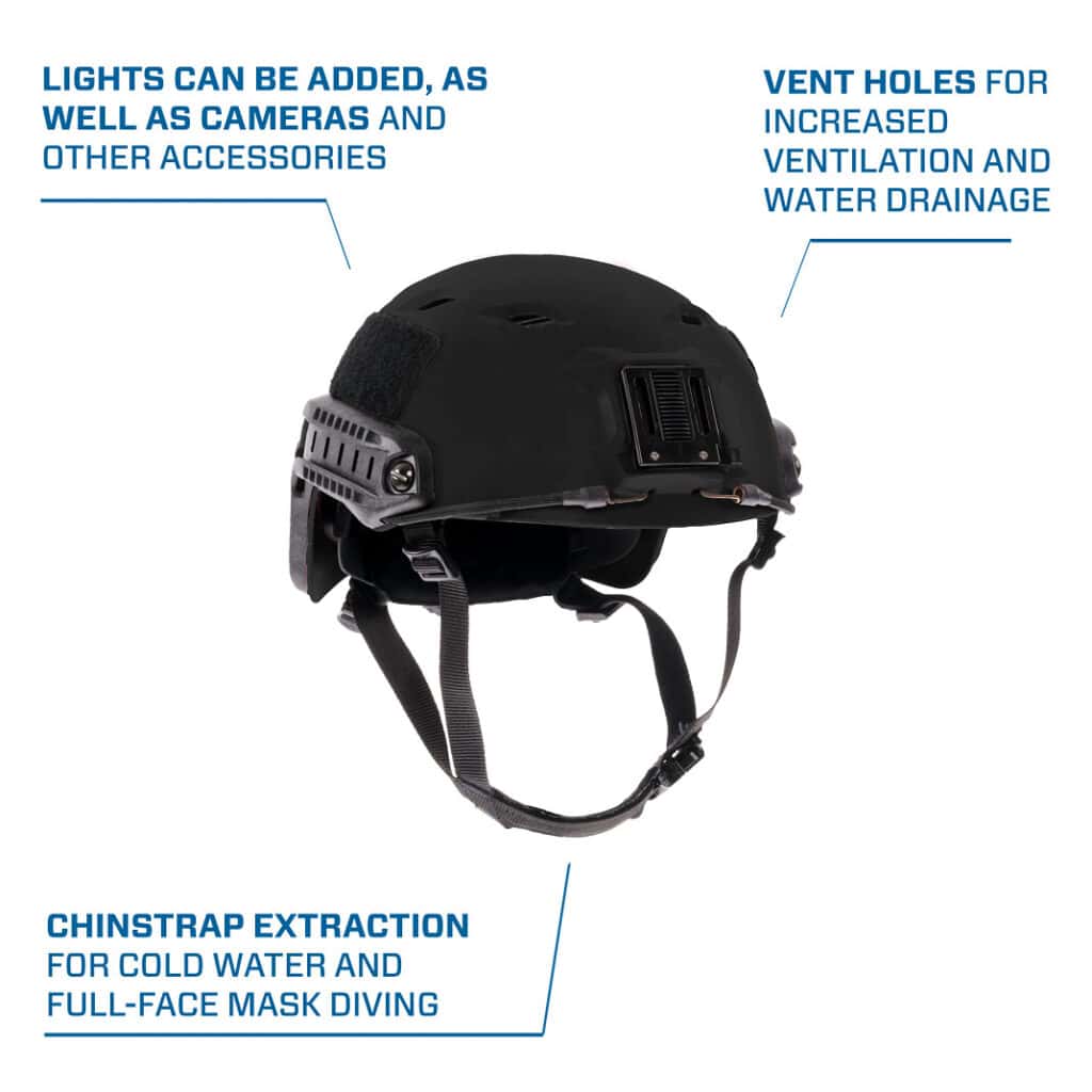 SCUBAPRO SEARCH AND RESCUE FAST BUMP HELMET Dive Rescue International