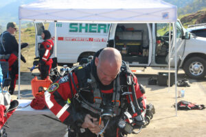under water crime scene technician